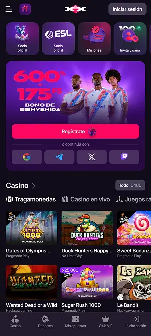 CHEXX en móvil mostrando acceso desde navegador o PWA